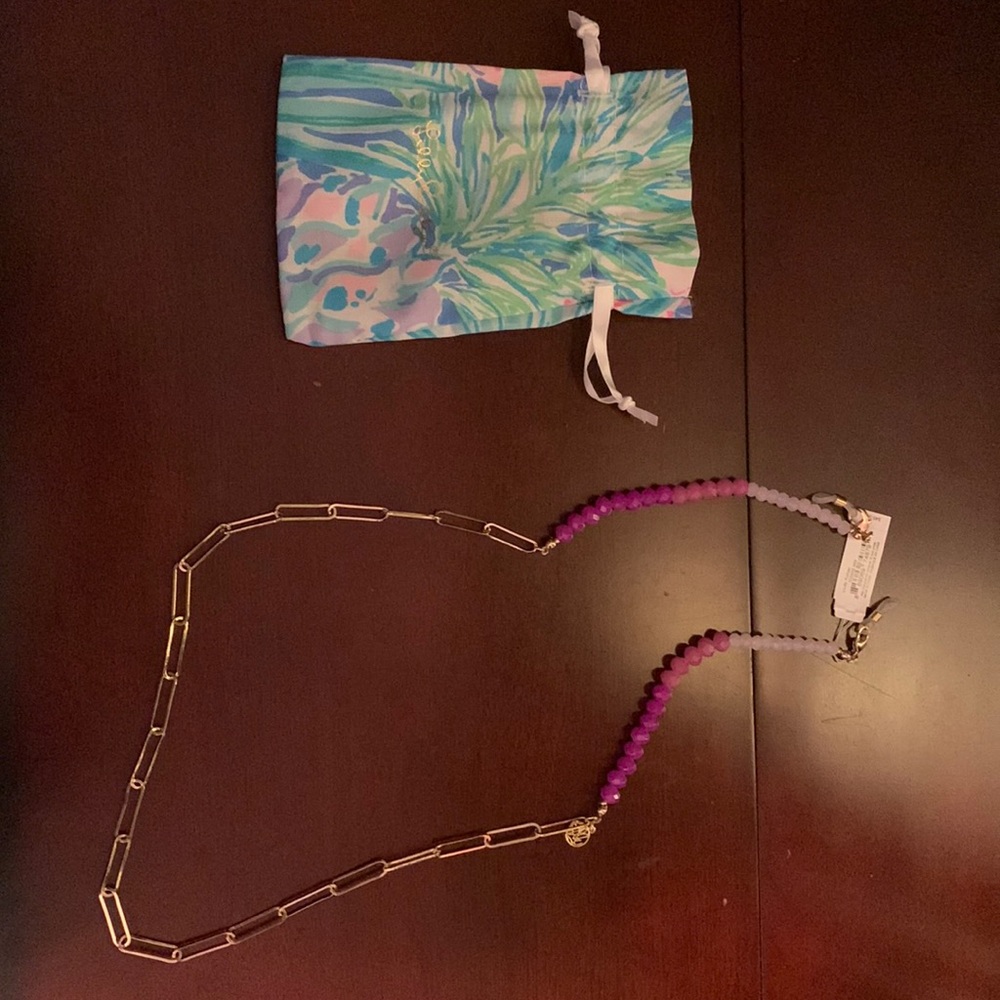 Lilly Pulitzer Multi Face Mask Chain